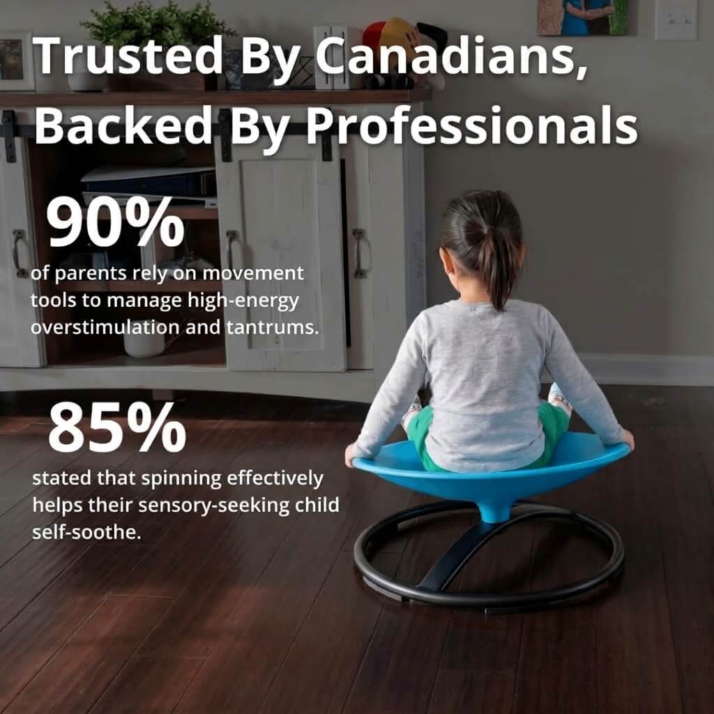 Sensova™ Sensory Spinning Chair